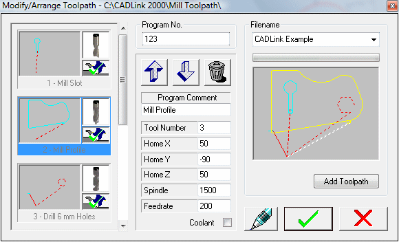 Graphical Toolpath Editing!